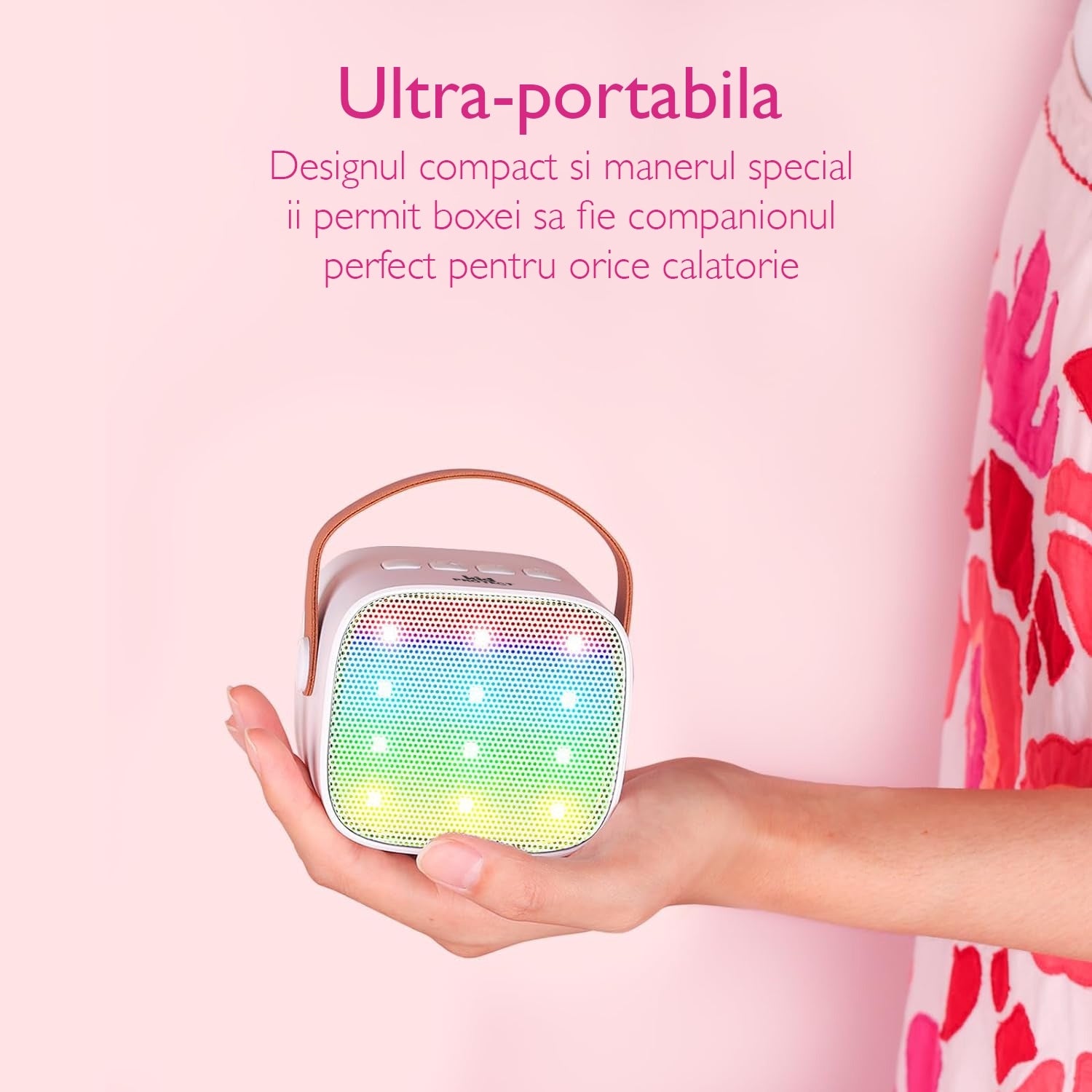 Microfon Karaoke si Boxa KidProtect Magic Voice Microfon Karaoke si Boxa KidProtect Magic Voice